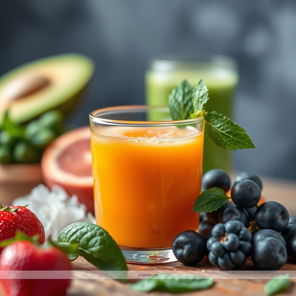 Ingredients - juice recipes for weight loss