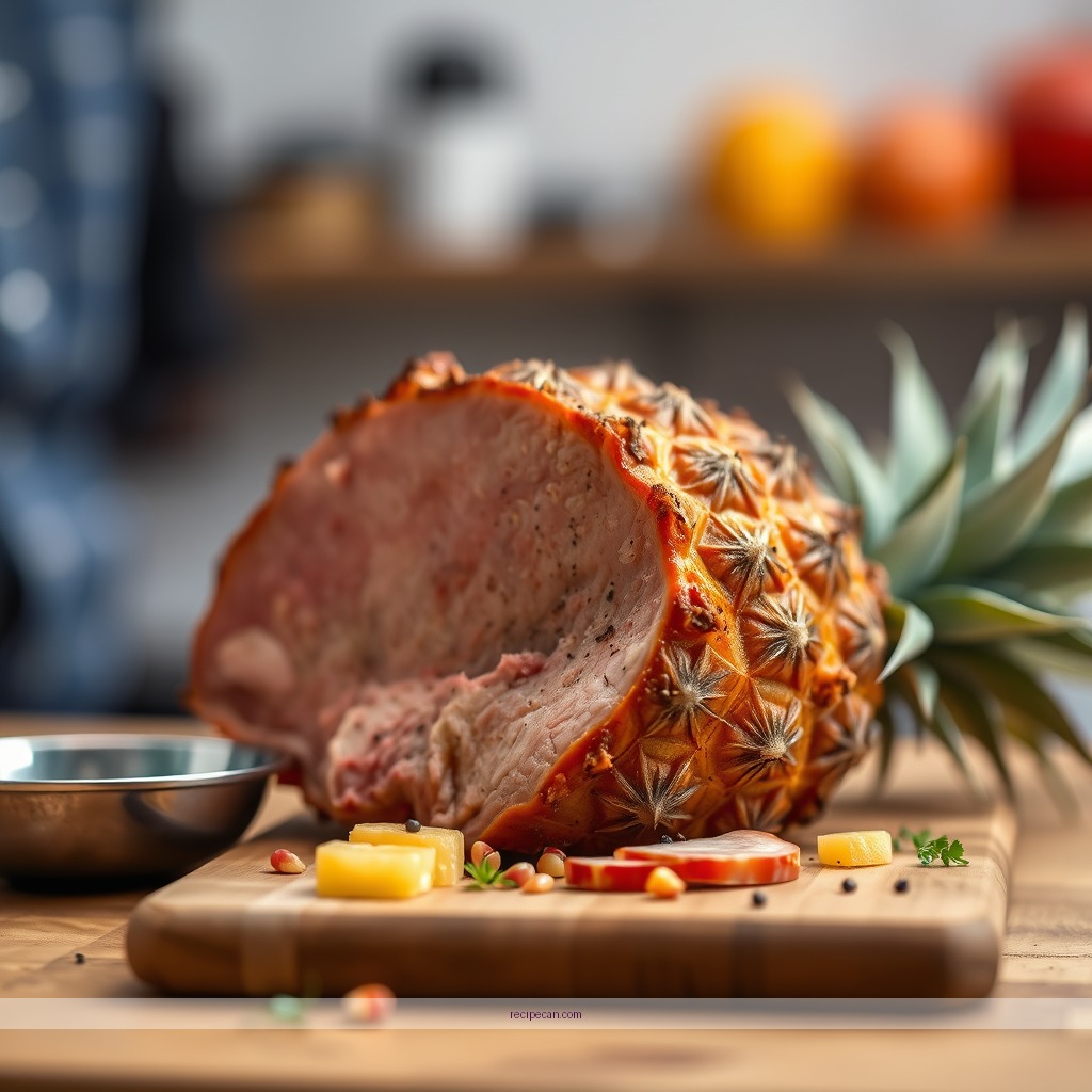 Ingredients - ham recipes with pineapple juice