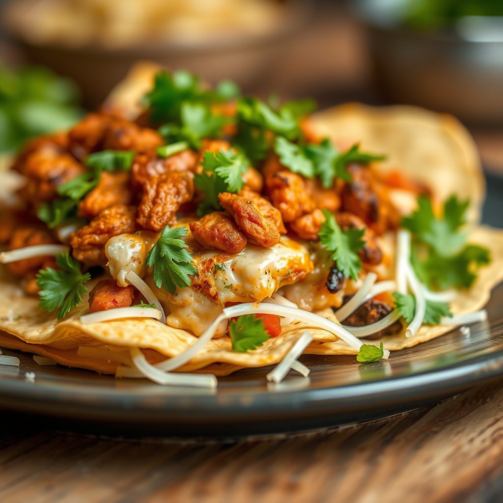 Ingredients - recipe for chicken nachos