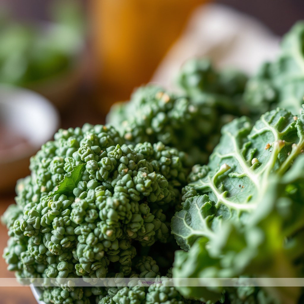 Ingredients - recipe for kale juice drink