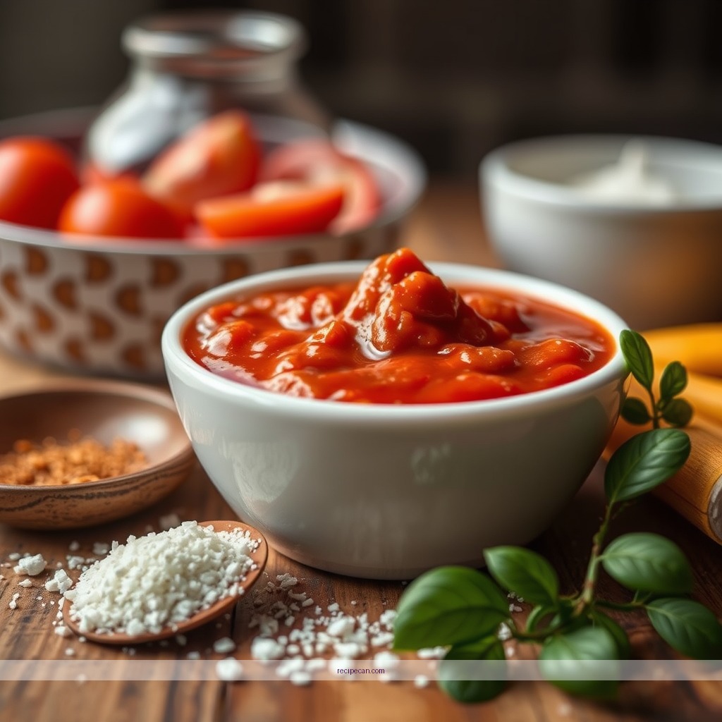 Ingredients - chili recipe with tomato juice