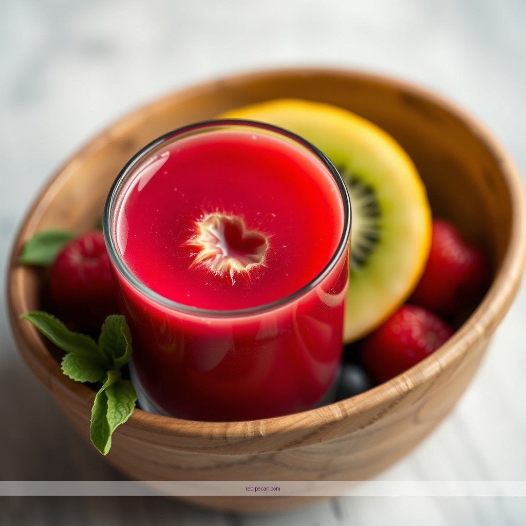 Ingredients - healthy fruit juice recipes