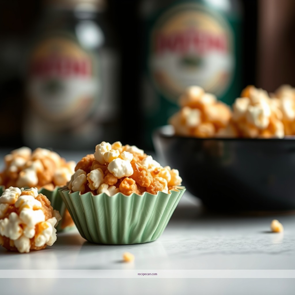 Ingredients - popcorn balls recipe with caramel