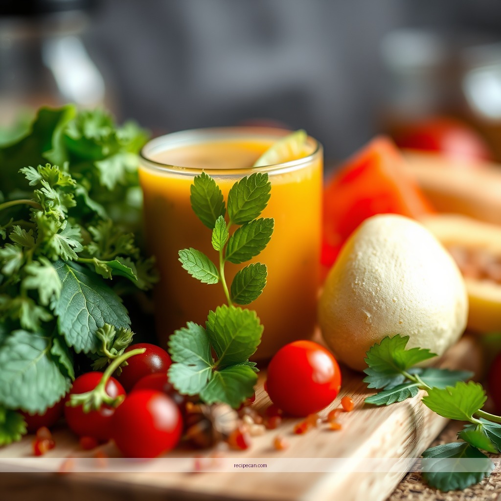 Ingredients - good juice recipes for juicer