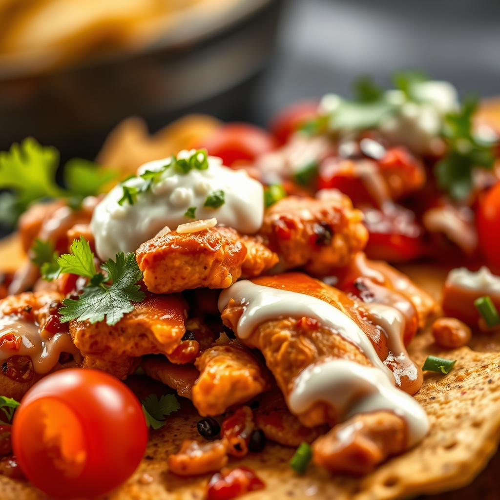 Ingredients - simple chicken nachos recipe