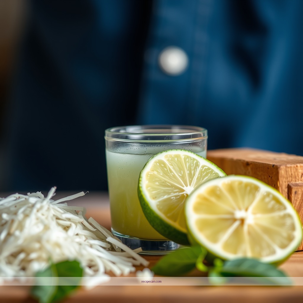 Ingredients - lime juice recipe
