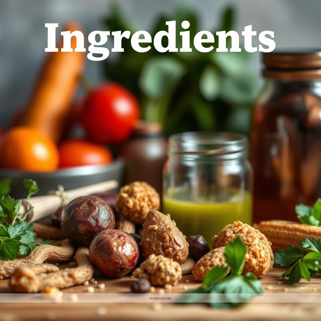 Ingredients - liver cleanse juice recipe