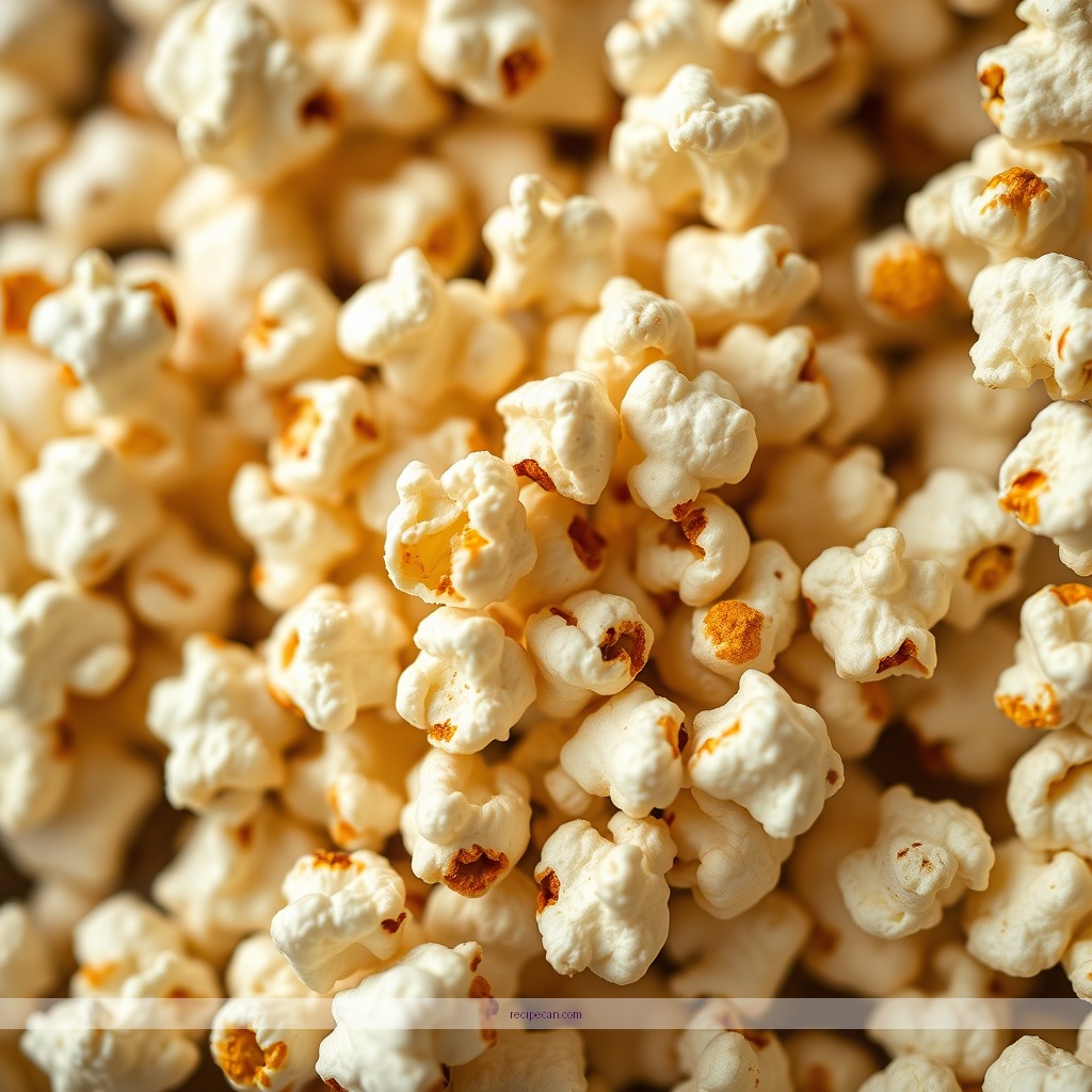 Ingredients - savory popcorn recipes