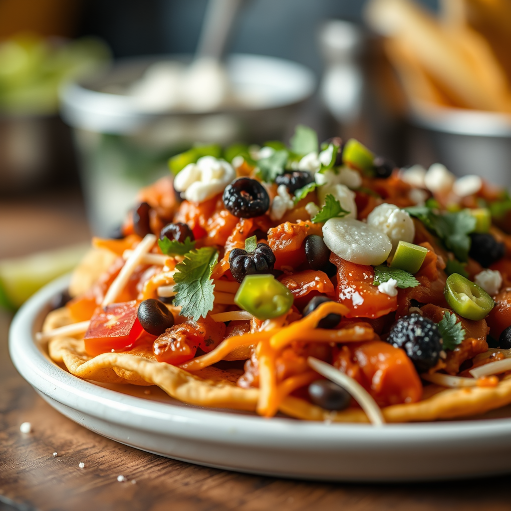 Ingredients - taco nachos recipe