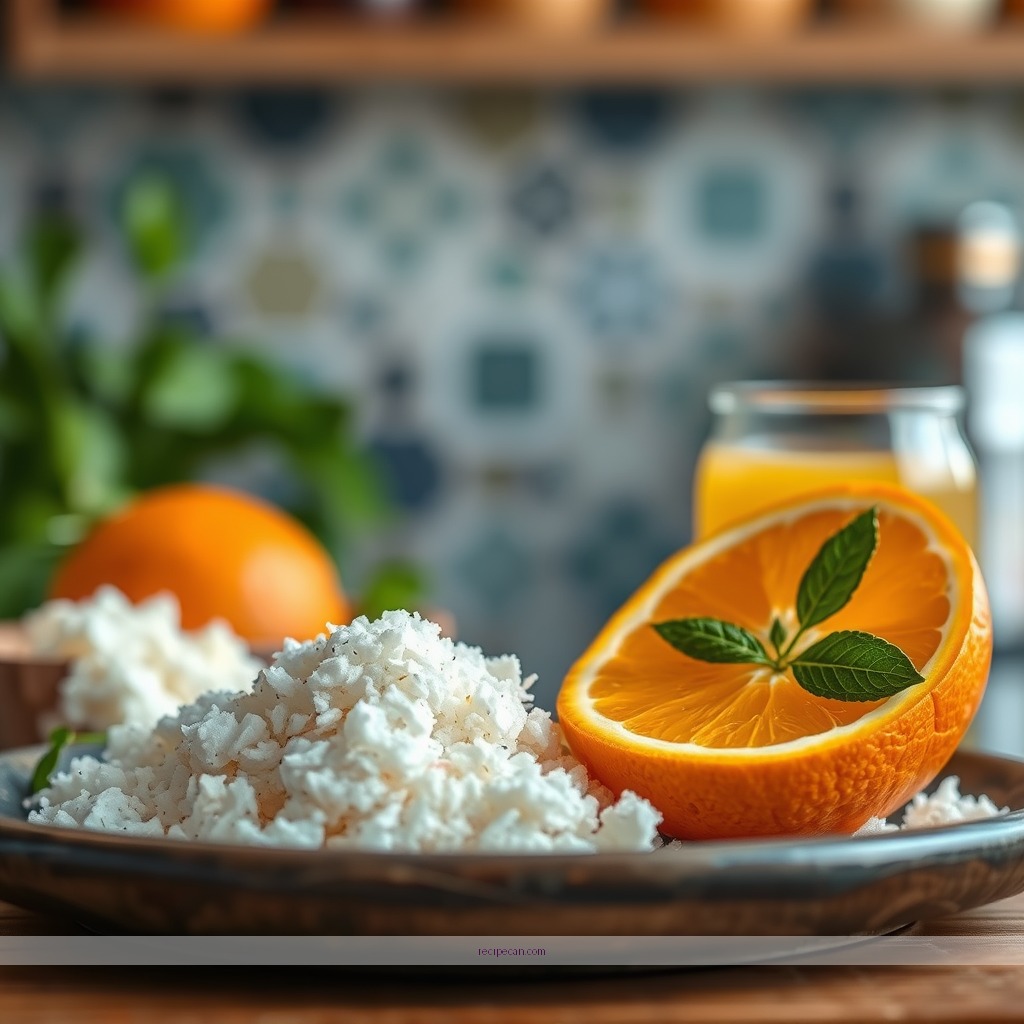 Ingredients - orange julius recipe with orange juice