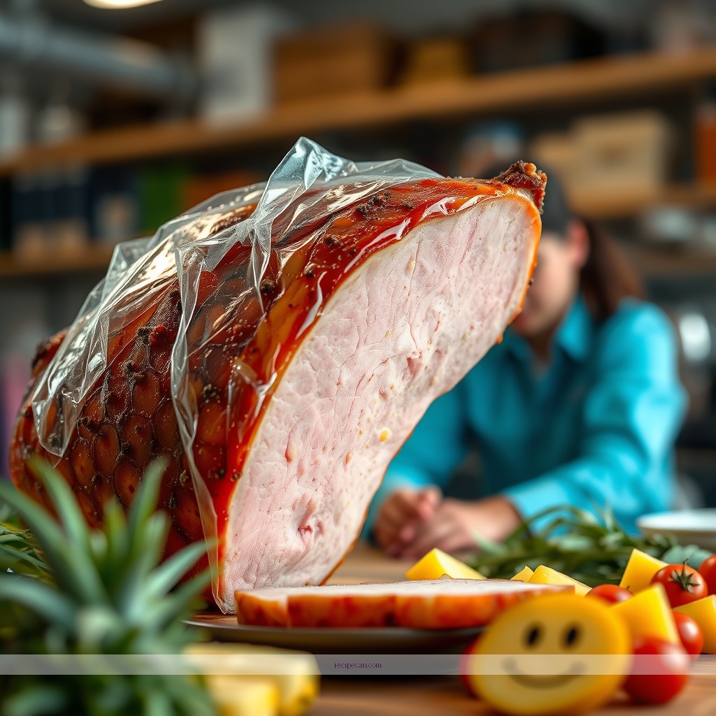 Ingredients - pineapple juice ham recipe