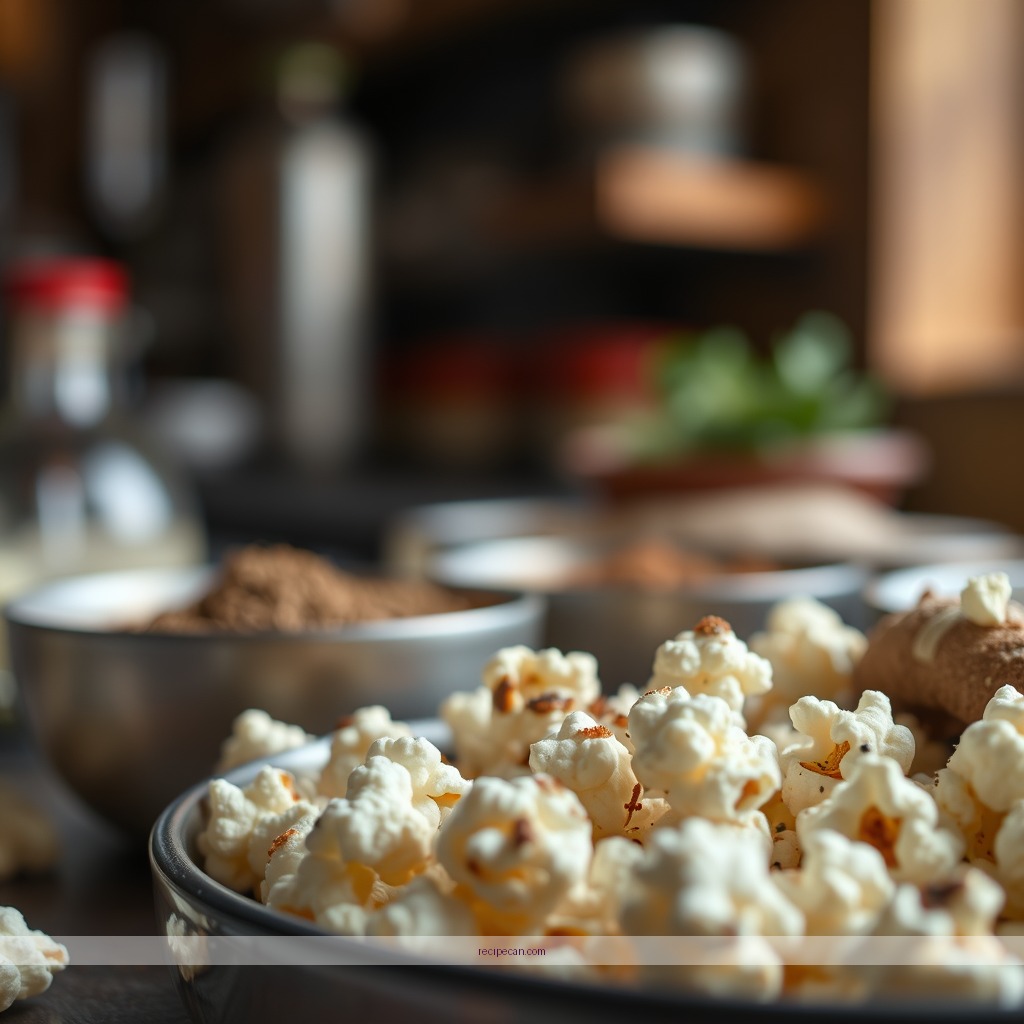 Ingredients - seasoning recipes for popcorn