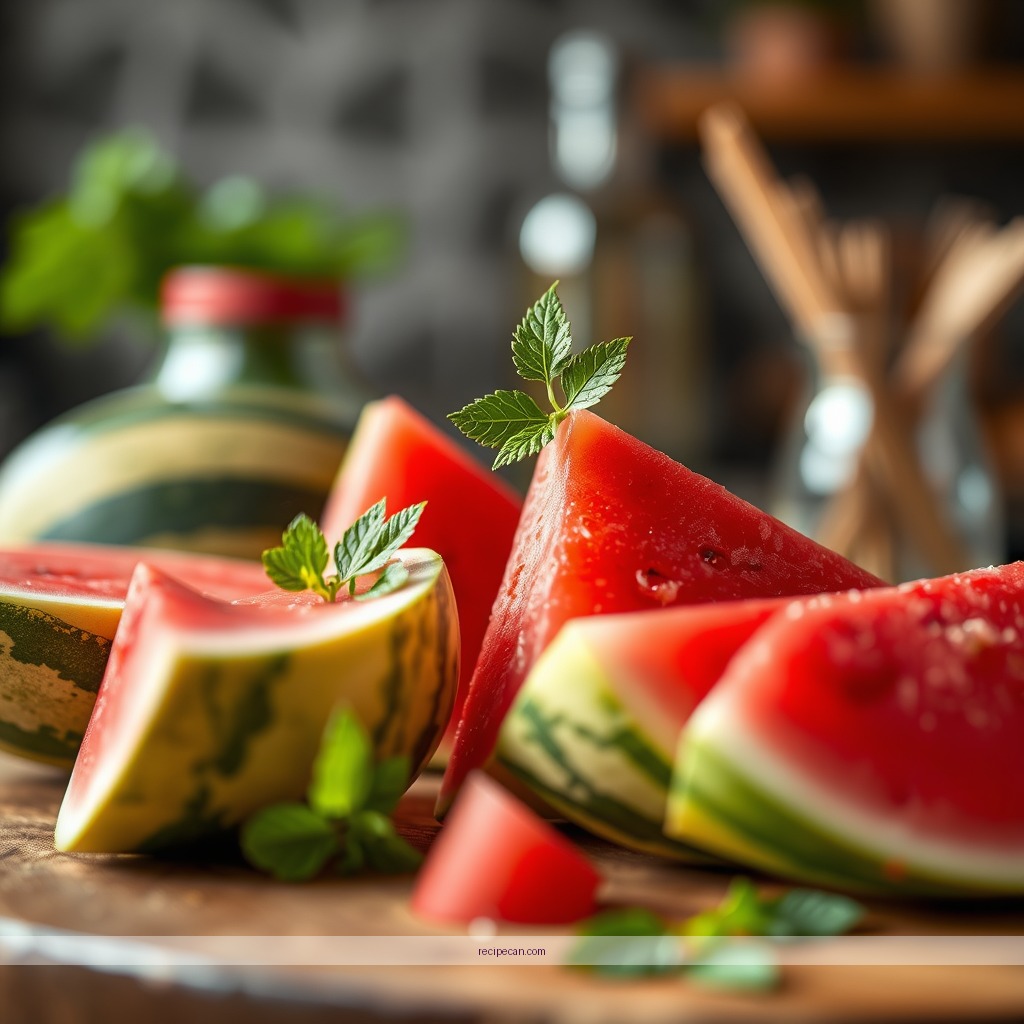 Ingredients - watermelon juice recipes