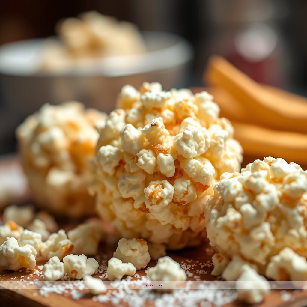 Ingredients - simple popcorn ball recipe