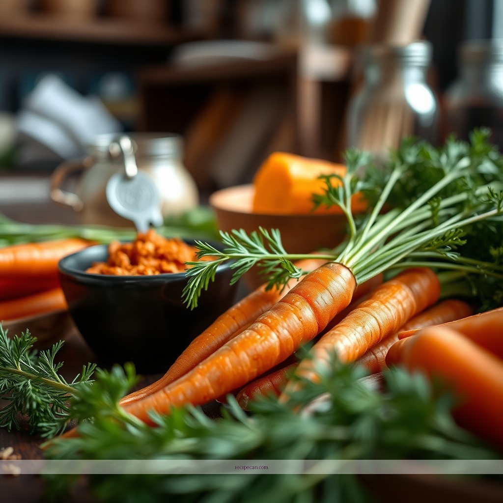 Ingredients - carrots juice recipe