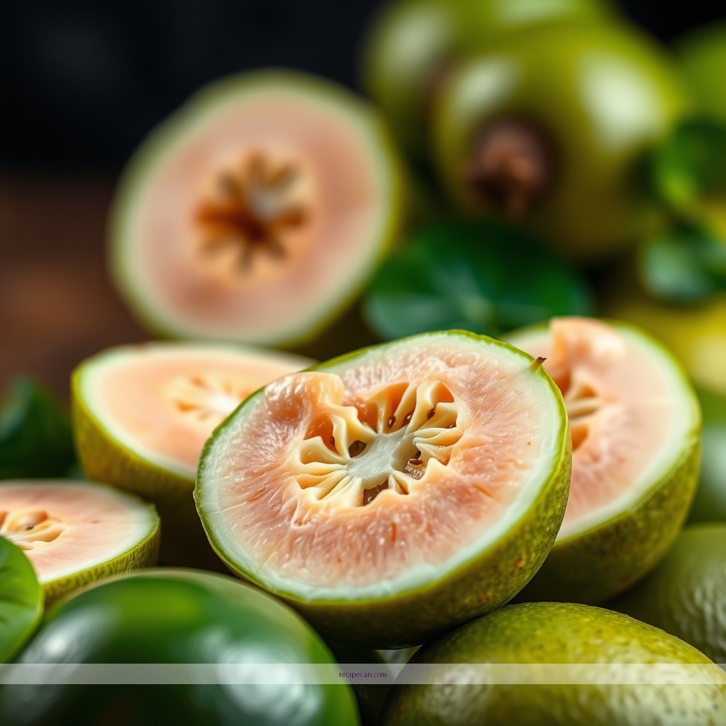 Ingredients - guava fruit juice recipe
