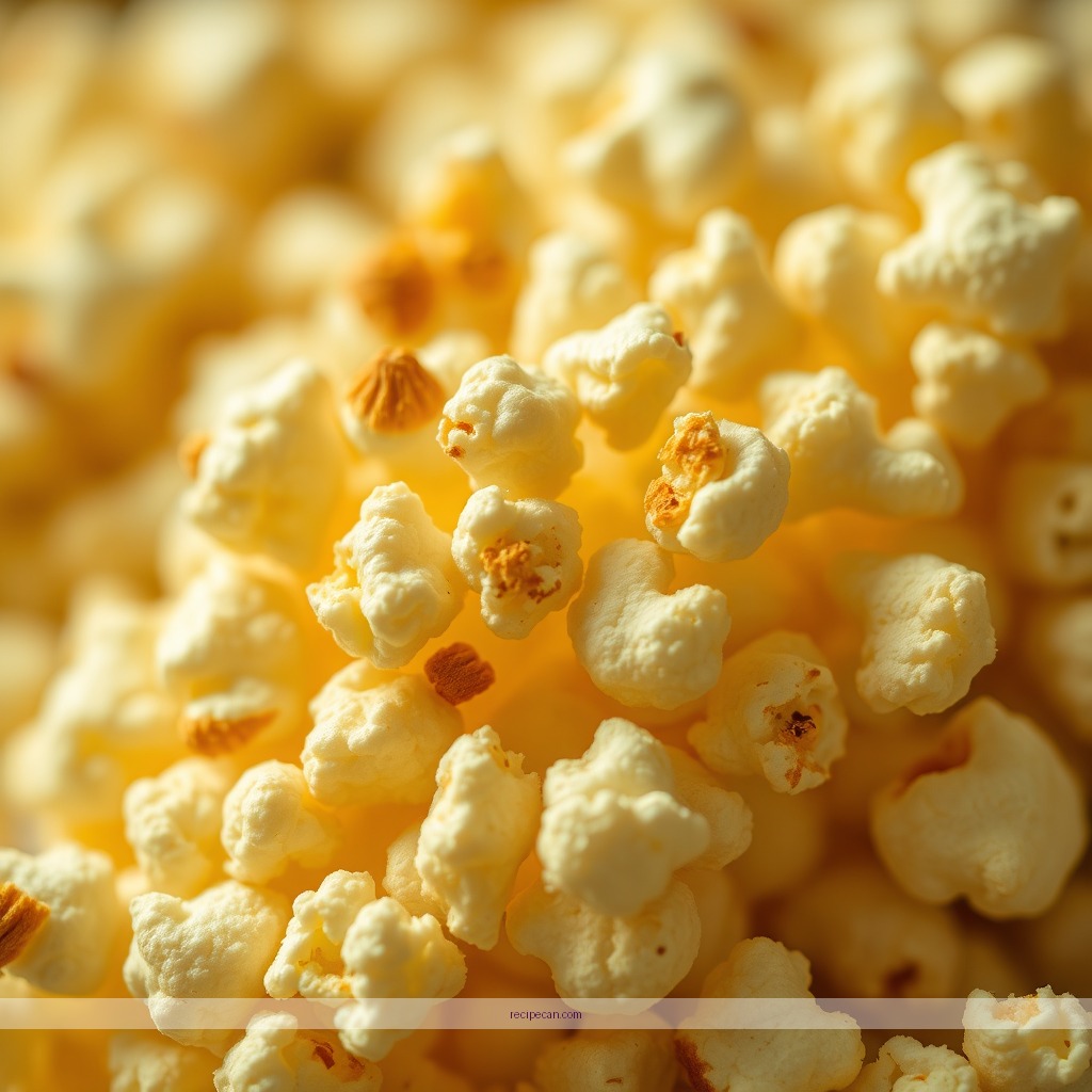 Ingredients - air popcorn recipes