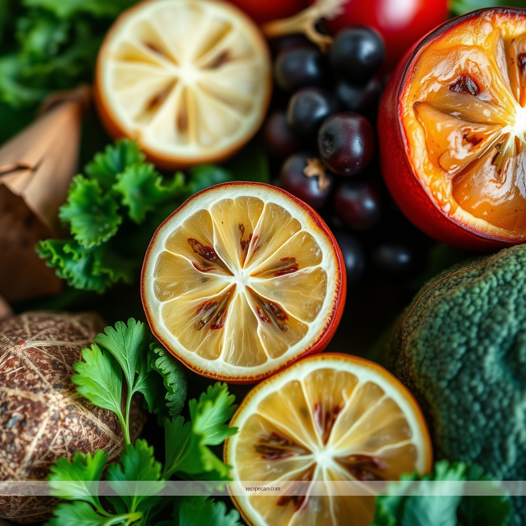 Ingredients - juicing recipe