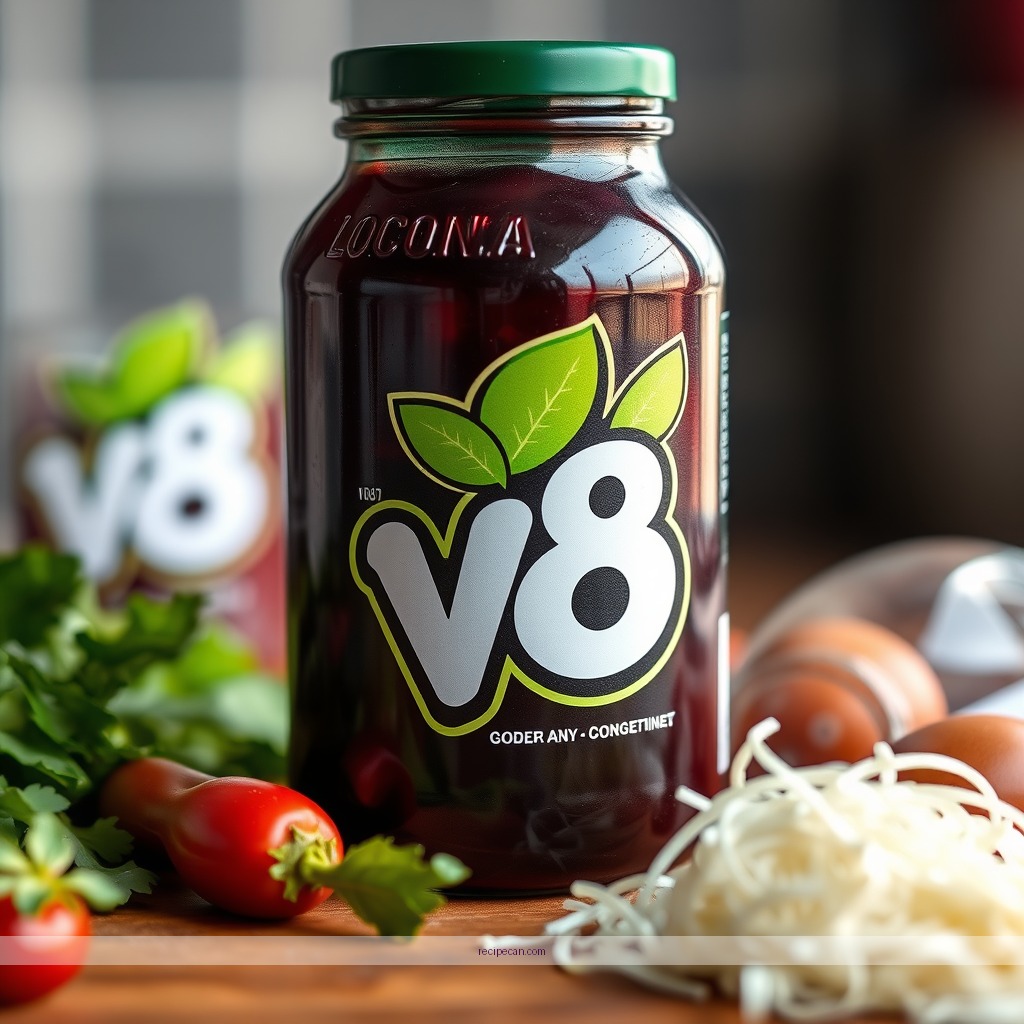Ingredients - recipes with v8 juice