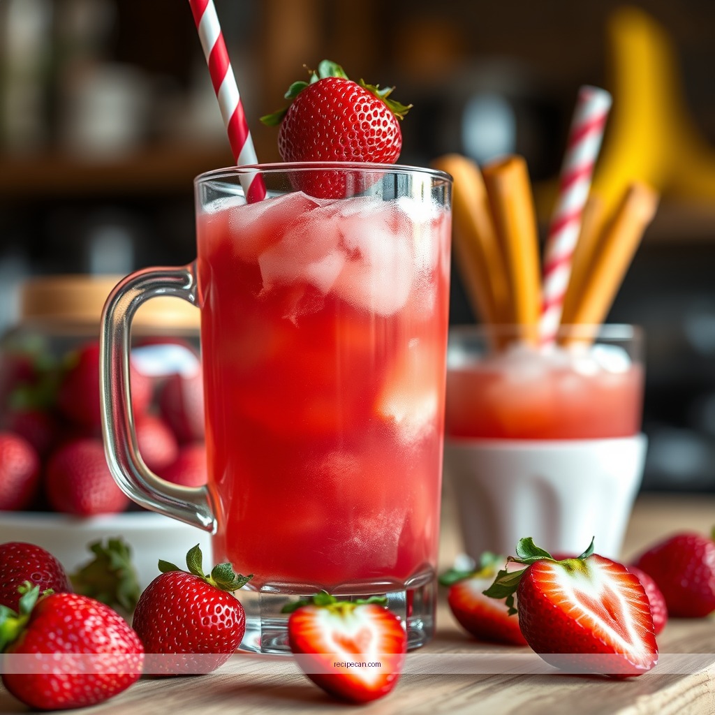 Ingredients - strawberry fruit juice recipes