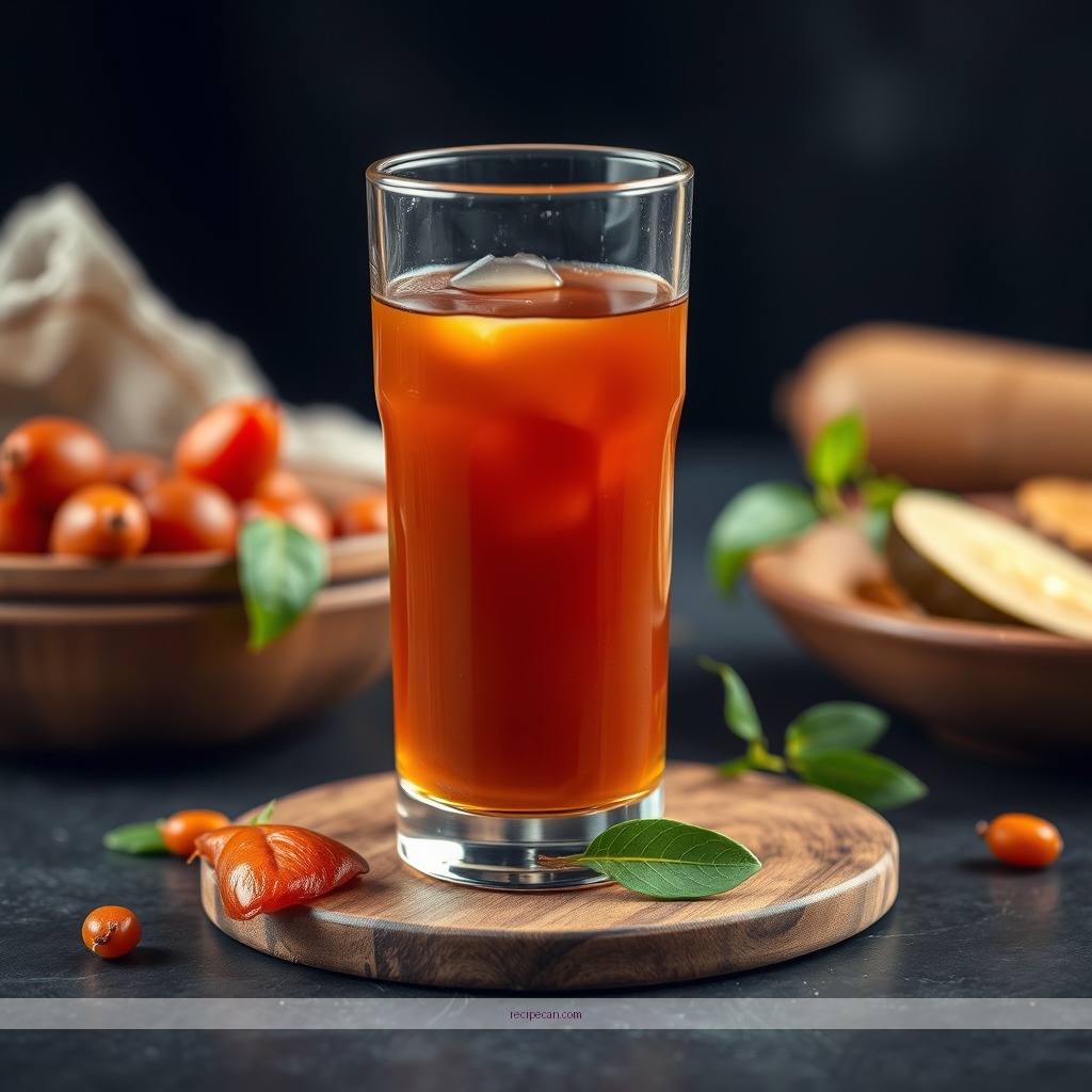 Ingredients - tamarind juice recipe