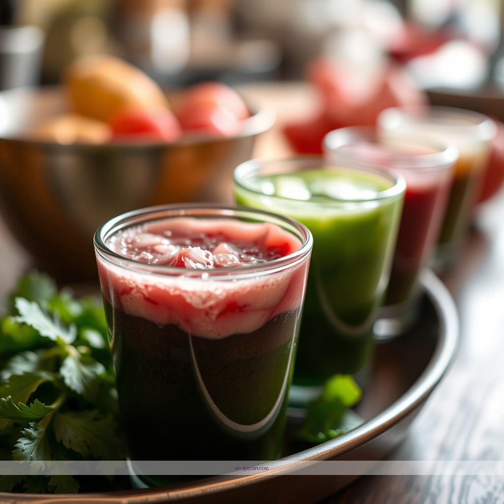 Ingredients - v8 juice recipe juicer