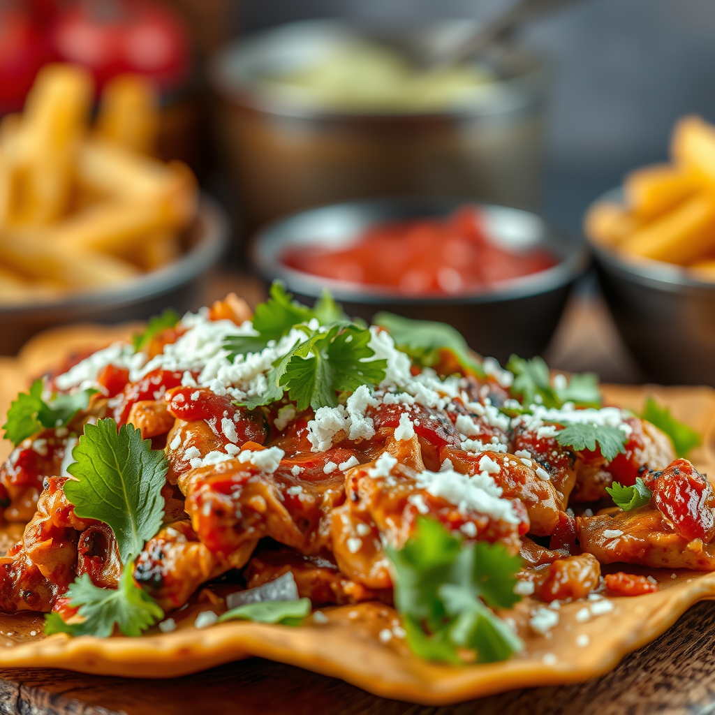 Ingredients - barbecue chicken nachos recipe