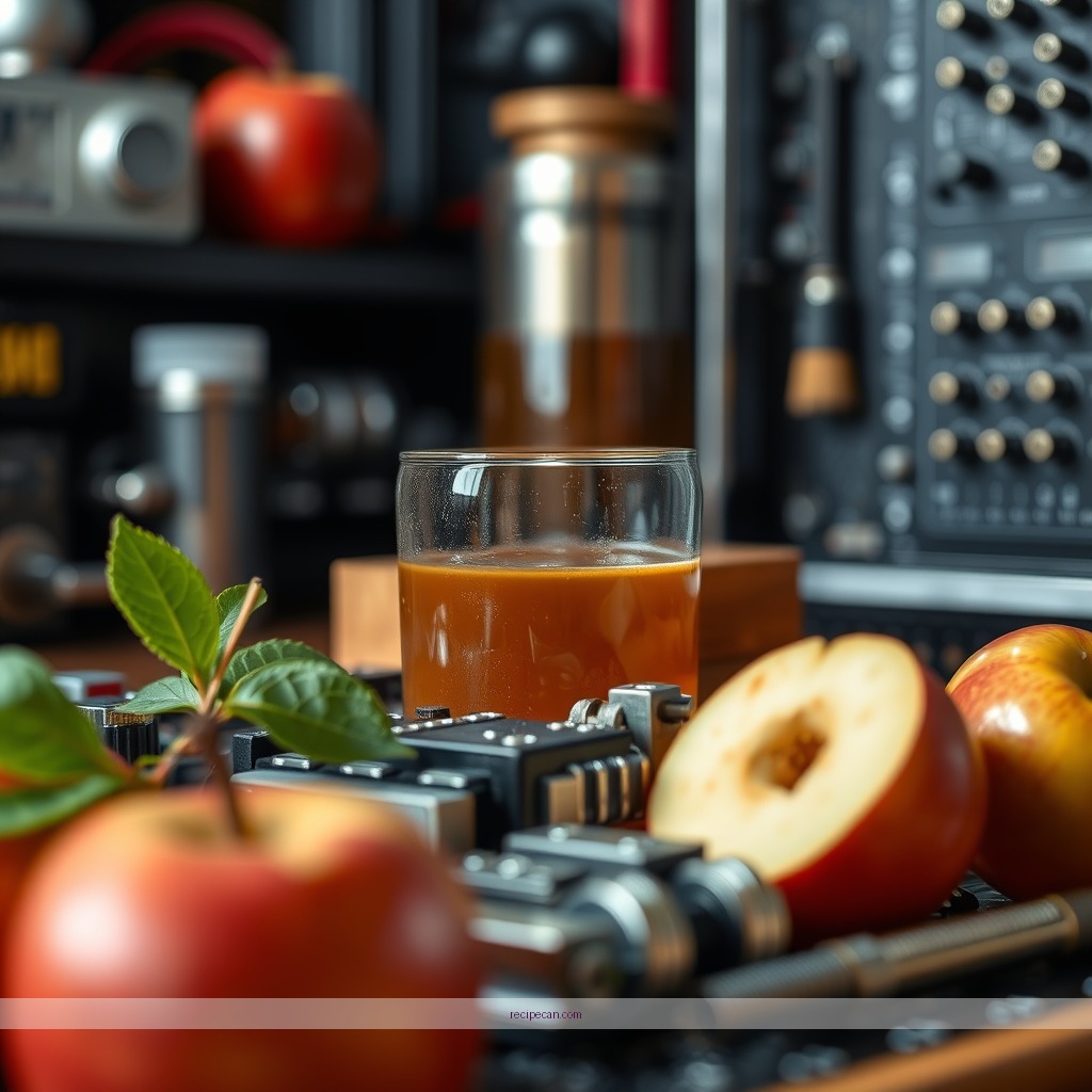 Ingredients - apple cider and apple juice recipe