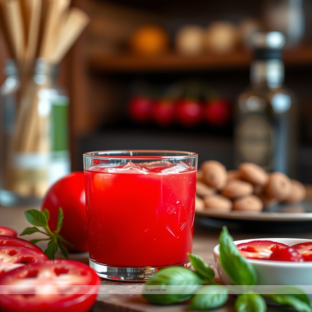 Ingredients - clamato juice recipe