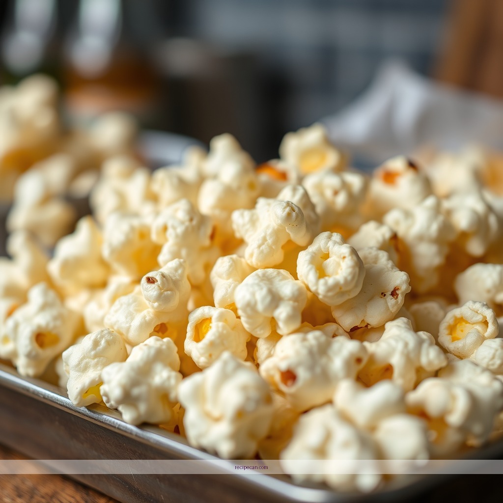 Ingredients - cheddar popcorn recipe