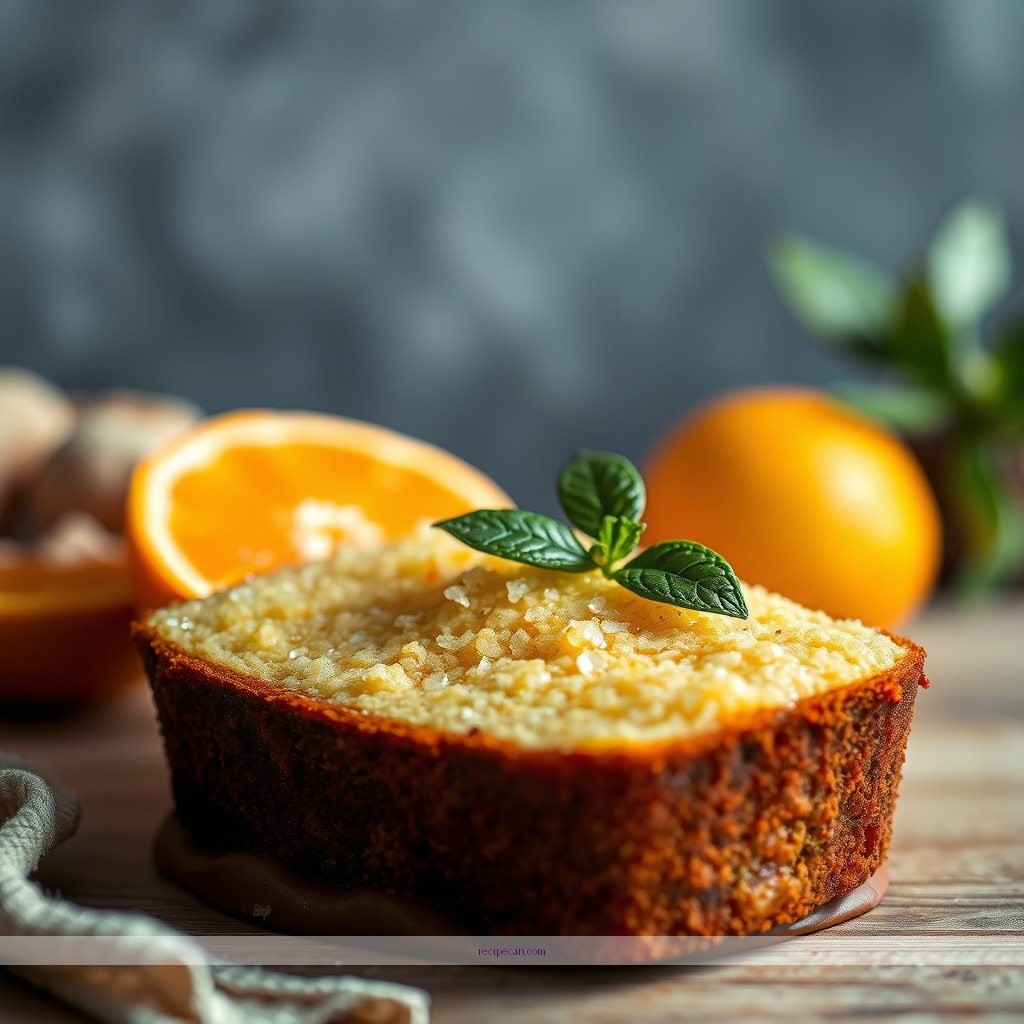 Ingredients - orange cake recipe with orange juice