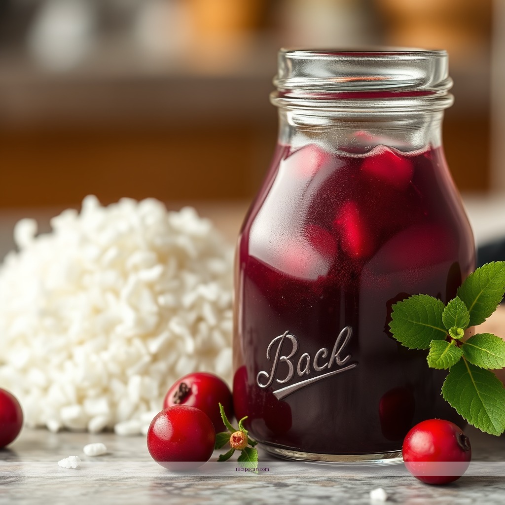 Ingredients - recipes with cranberry juice