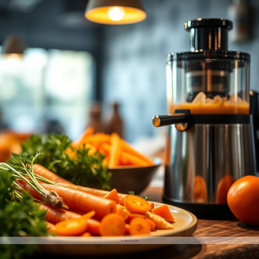 Ingredients - carrot juicer recipes