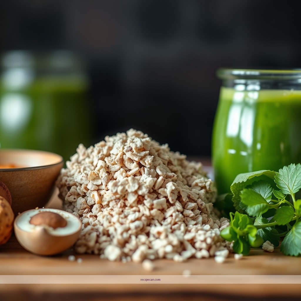 Ingredients - green juice detox cleanse recipe