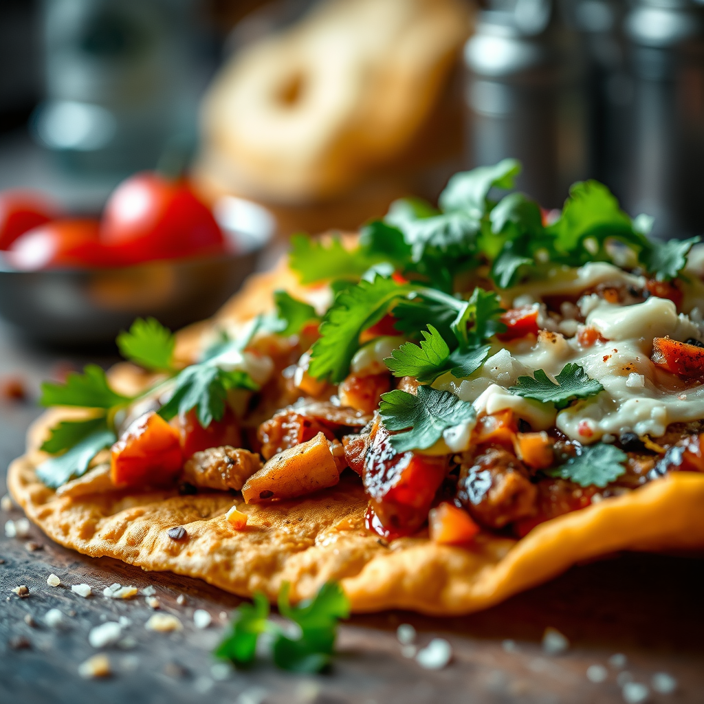 Ingredients - fajita nachos recipe