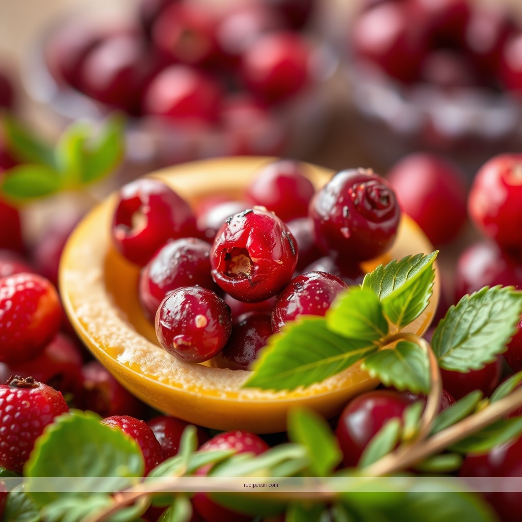 Ingredients - juicing cranberry recipes