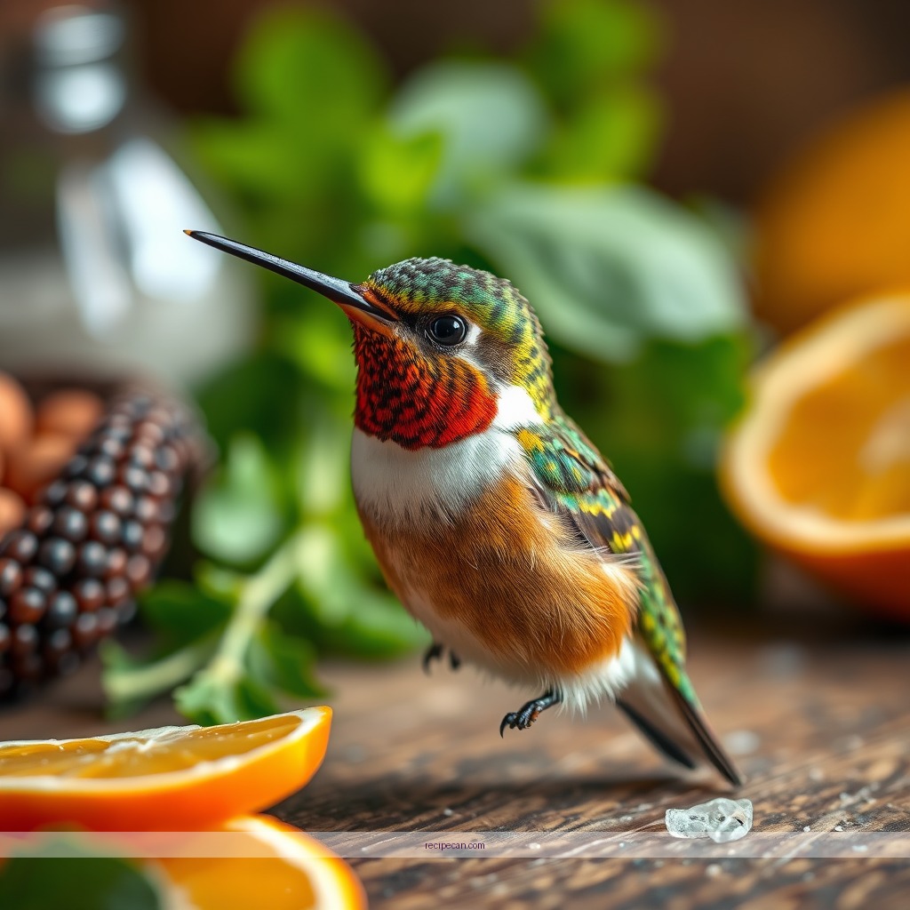 Ingredients - recipe for hummingbird juice