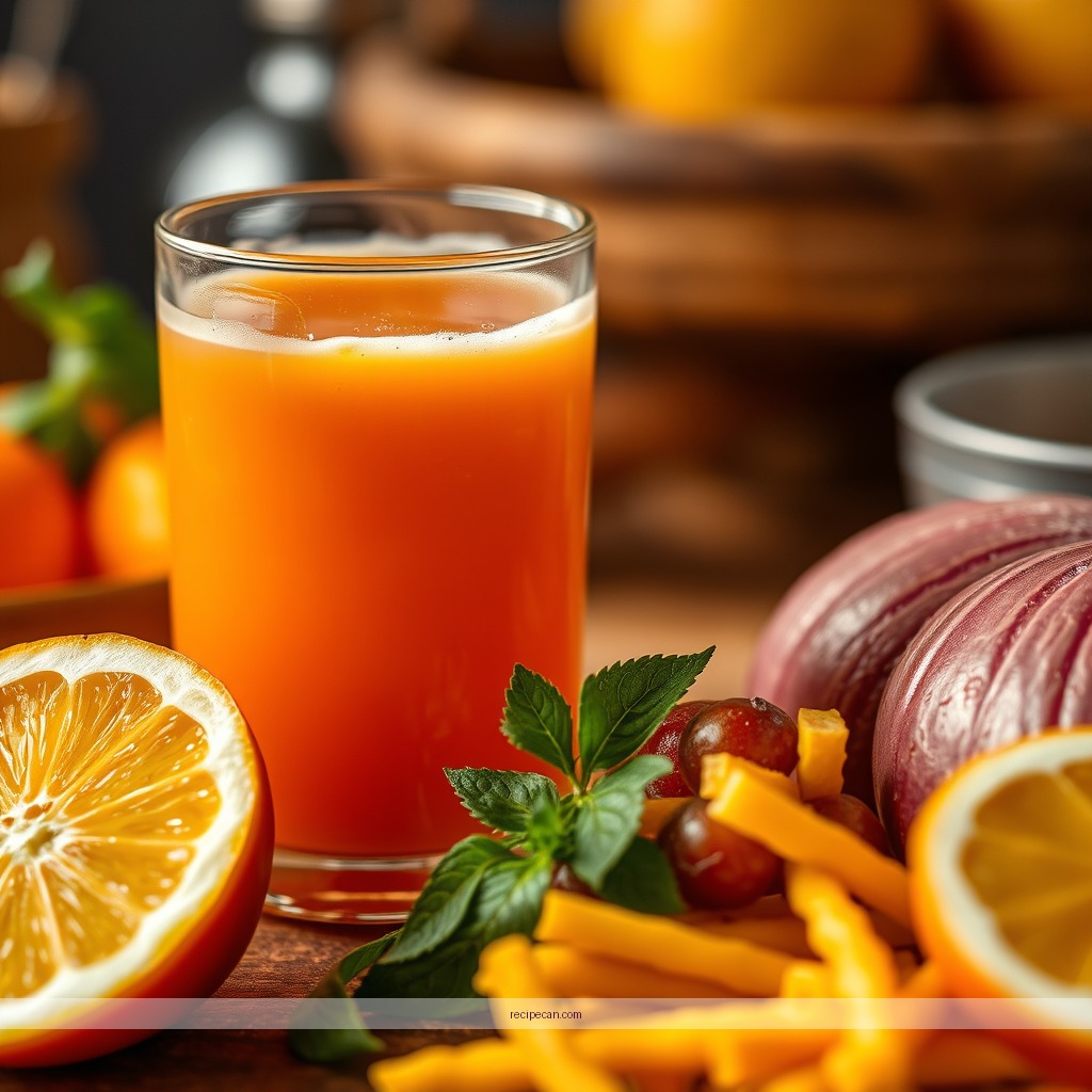 Ingredients - recipe for ron ron juice