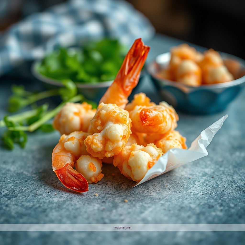 Ingredients - popcorn shrimp recipe