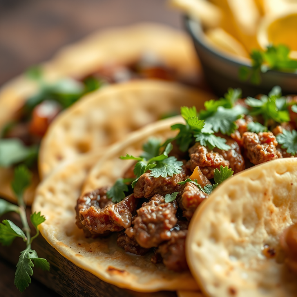 Ingredients - easy beef nachos recipe