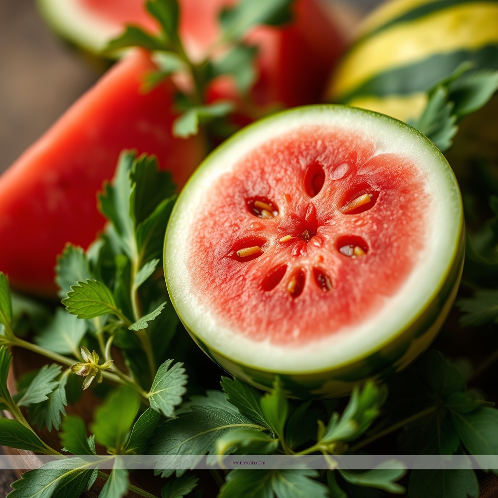 Ingredients - watermelon juicing recipes