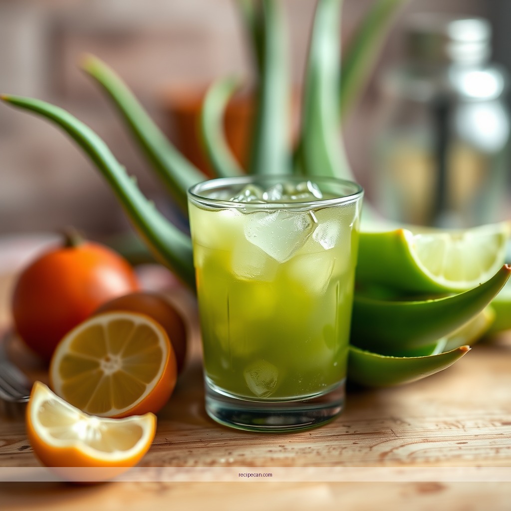 Ingredients - aloe juice drink recipes