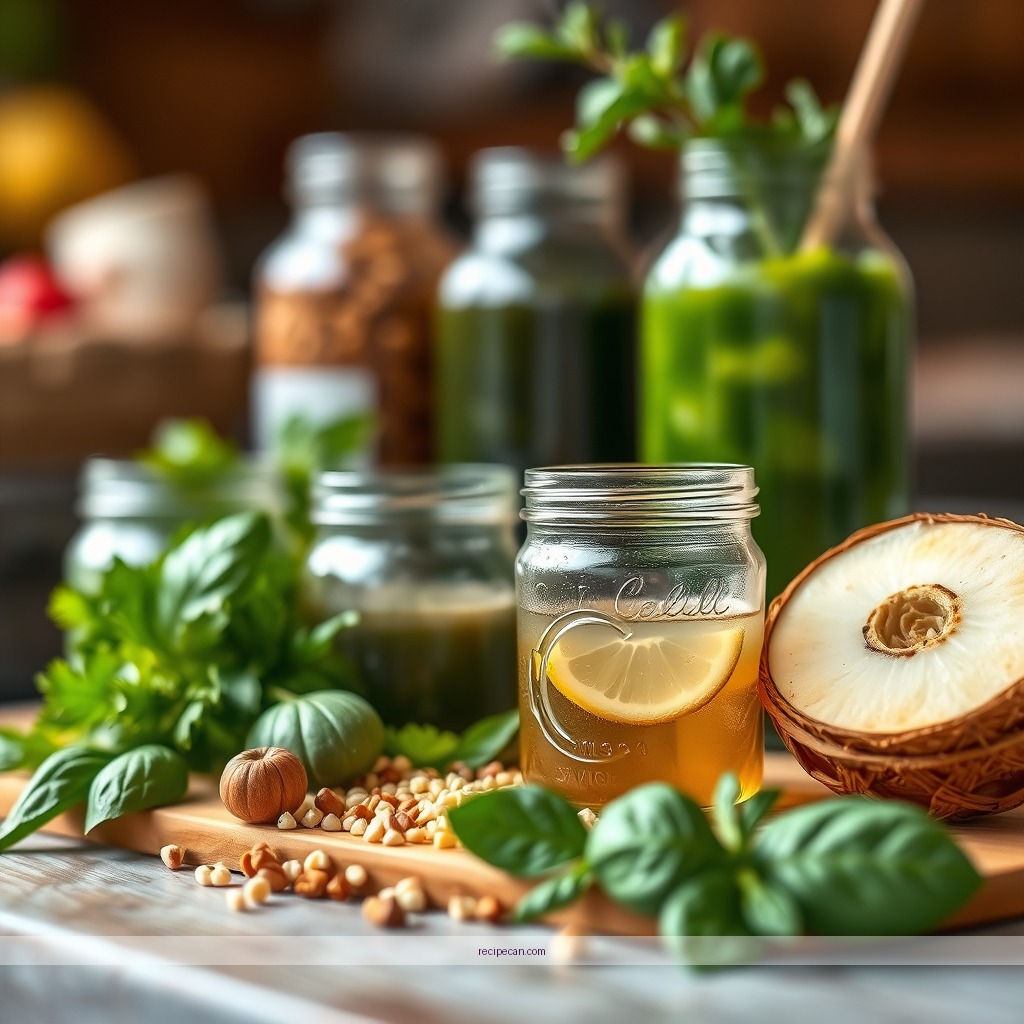 Ingredients - cleansing juice recipe