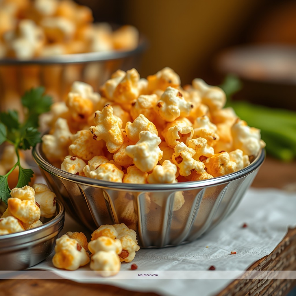 Ingredients - spicy popcorn recipe