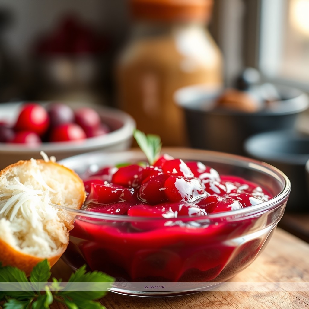 Ingredients - cranberry sauce recipe without orange juice