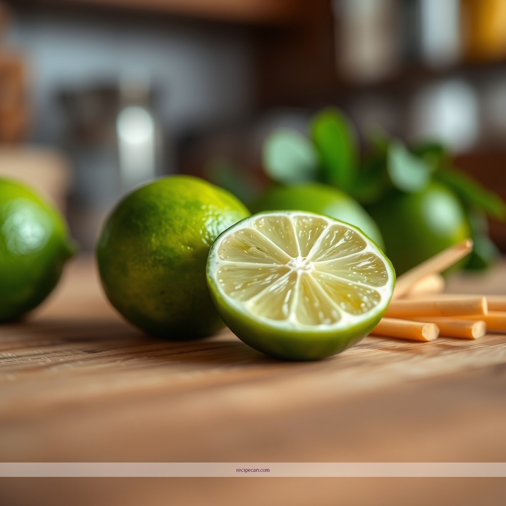Ingredients - fresh lime juice recipe