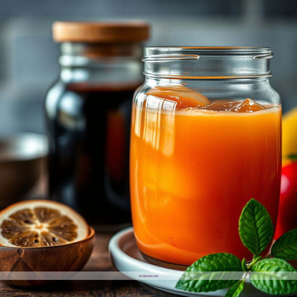 Ingredients - fruit juice recipe
