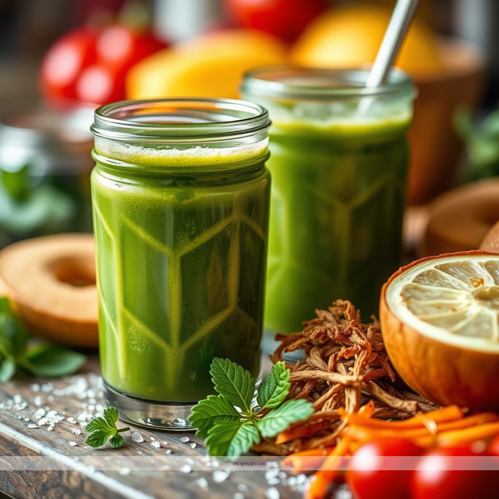 Ingredients - grinch juice recipe