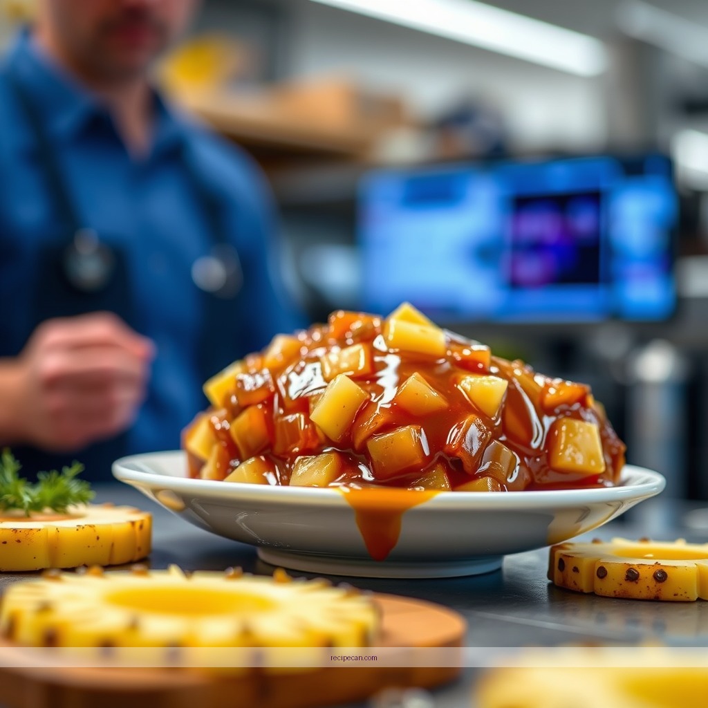 Ingredients - ham glaze recipe with pineapple juice