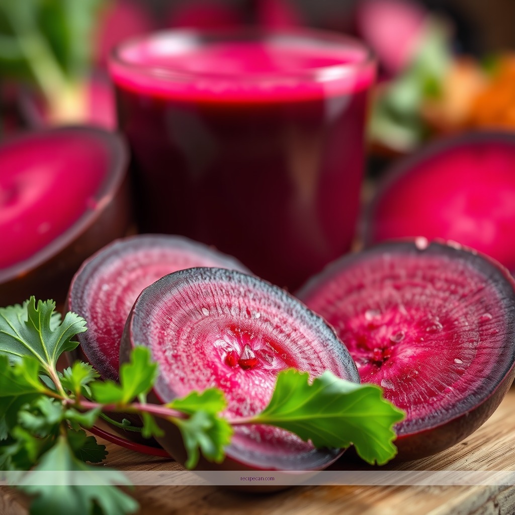Ingredients - how to make beet juice recipe